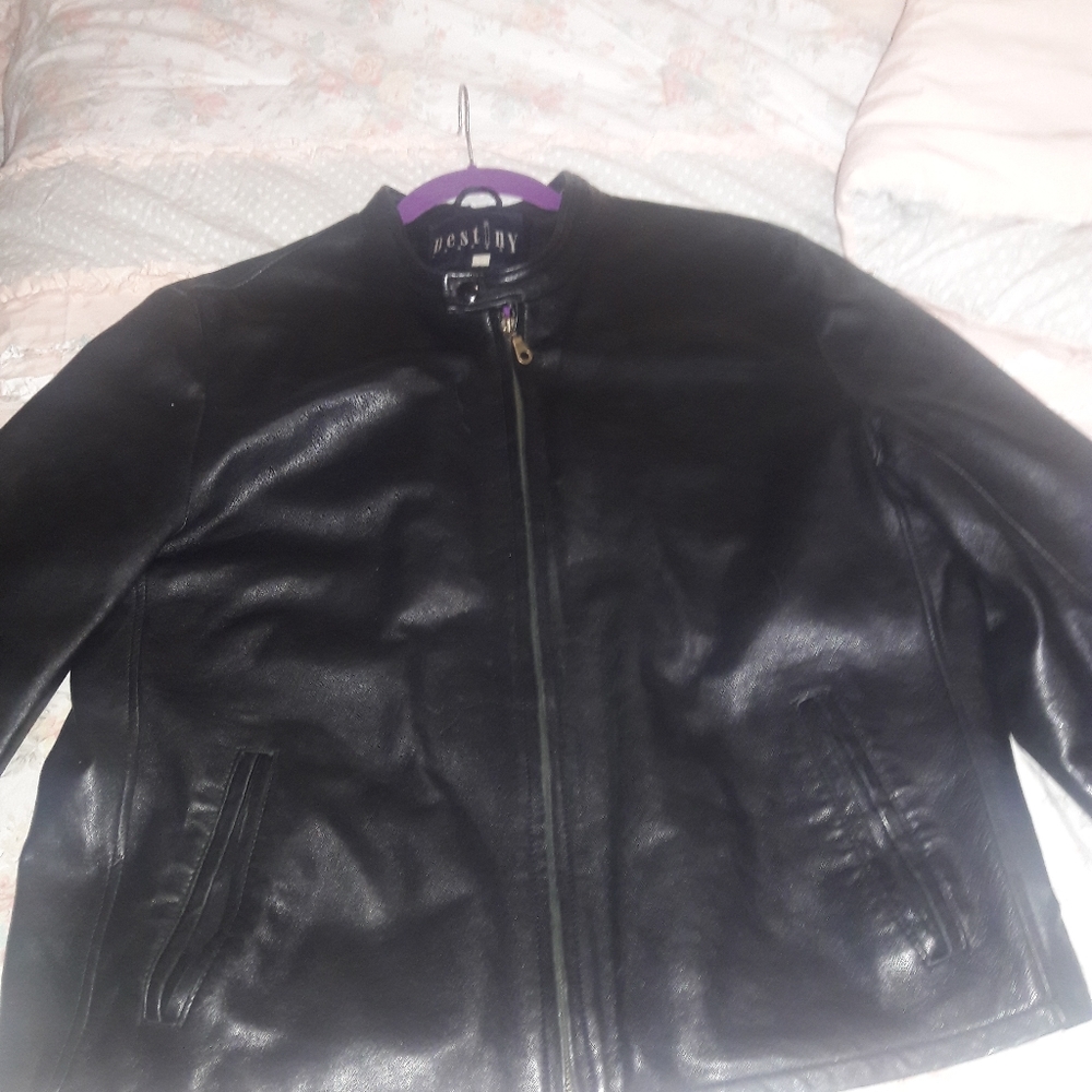 Leather lambskin jacket